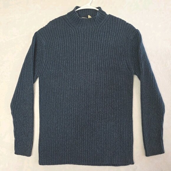VTG 90’s St Johns Bay Mock Neck Fisherman Sweater Mens XXLT 2XLT Tight Knit - Picture 1 of 10